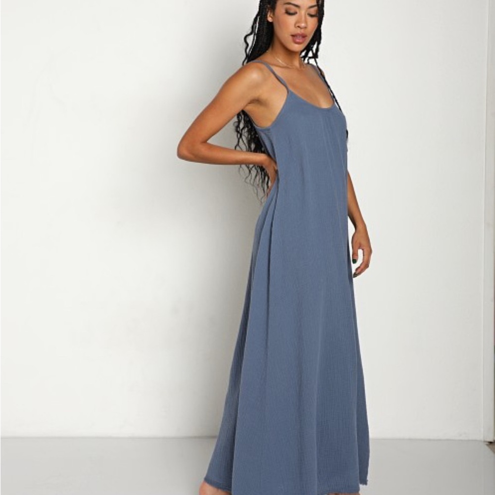 NATION LTD Blue Maxi Dress